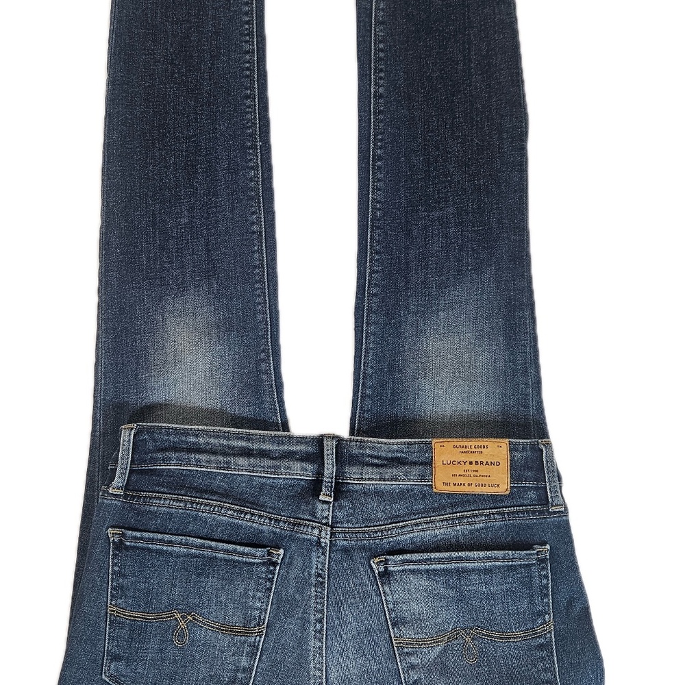 Lucky Brand Lolita Skinny Jeans Womens 4/27 Distressed Stretch Denim Blue Pants - Picture 10 of 10